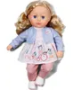 BABY nato Sophia Rose 36cm con capelli lunghi in nylon di Anteprima dell’immagine prodotto 14