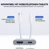 Kabeladapter, Lightning- und Typ-C-Doppelkabel auf HDMI, Produktbild-Vorschau 2