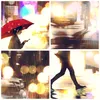 Bilder auf glas - Stadt Straße Nacht - 70x70cm - Glasbilder Produktbild-Vorschau 8
