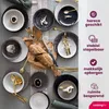 Cookinglife Koffiekopjes - Delice Grijs 180 ml - 6 stuks Productafbeelding-voorbeeld 4