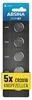 ABSINA CR2016 Knopfzelle 5er Pack - CR 2016 Knopfzelle 3V Produktbild-Vorschau 1