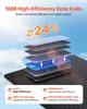 SucceBuy Faltbares Solarpanel 100 W, Tragbares Produktbild-Vorschau 4