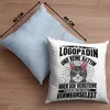 Trendation - Logopädin Lustiger Spruch Deko-Kissen mit Produktbild-Vorschau 4