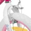 HILAND 14 Zoll Mädchen Kinderfahrrad mit Korb & Bändern, Produktbild-Vorschau 11