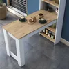 Dmora Tavolo Fisso Areneio 53.8x120x153.6h cm Bianco, 5 Anteprima dell’immagine prodotto 4