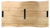 Esstisch Dua | 140 x 80 cm | Holz-Optik mit Baumkante in Produktbild-Vorschau 9