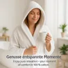 Bata de algodón Betz con capucha para hombre y mujer - Bata Vista previa de la imagen del producto 2