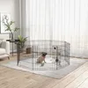 PawHut Puppyren, 61 cm hoog, 8-delig, zelfbouwsysteem voor Productafbeelding-voorbeeld 2