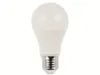 A white LED light bulb with a silver screw base is shown against a white background. Produktbild-Vorschau
