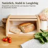 Chlebník s otváracím vekom Prírodné drevo Náhľad obrázku produktu 13