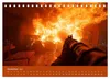 Feuer und Flamme - Feuerwehrkalender (Tischkalender 2027 Produktbild-Vorschau 14