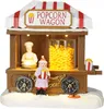 e4fun Vánoční vesnice s popcornem, stojan s LED osvětlením, Náhled obrázku produktu 1
