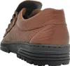 Rear view of a brown leather shoe. Anteprima dell’immagine prodotto