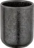 WENKO Zahnputzbecher RUFINA DH 7.50x9.50 cm grau Produktbild-Vorschau 1