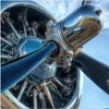 Küchenrückwand Spritzschutz Glas mit Motiv Flugzeugmotor 40 Produktbild-Vorschau 3