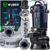 WUBER Kalové ponorné čerpadlo s drtičem 2" W11005 Náhled obrázku produktu 15