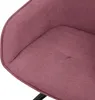A close-up view of the textured fabric of a chair seat. Produktbild-Vorschau