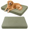 HUNDEBETT HUNDEKISSEN HUNDEMATTE CORD XL 120x80 CM Hellgrün Produktbild-Vorschau 1