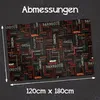 Küchenmatte 120x180 cm Vinylmatte Bodenmatte Dekoration - Produktbild-Vorschau 5