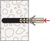 Fischer M 12 S, Spreizdübel, Autoklaven-Porenbeton, Produktbild-Vorschau 11