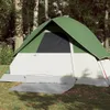 Möbel Kuppel-Campingzelt 3 Personen Grün Wasserdicht - Produktbild-Vorschau 1