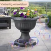 2er Set Blumentopf mit Ständer Blumensäule mit Standfuß Produktbild-Vorschau 3