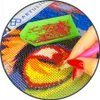 ARTULIO - Diamond Painting Set - Bunte Eule mit Blumenmotiv Produktbild-Vorschau 6