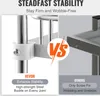 A comparison image showing two different ways to assemble a rolling cart, highlighting the stability of one method over the other. Podgląd zdjęcia produktu
