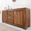 riess-ambiente Massivholz Sideboard MAKASSAR 175cm braun Produktbild-Vorschau 1