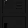 Sozialschrank ROBERT 1 Plus 292 x 1720 x 450 mm schwarz Produktbild-Vorschau 5