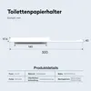 doporro Toilettenpapierhalter Kleben mit Ablage, Produktbild-Vorschau 8