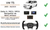 Autoradio Einbaupaket Kenwood DMX7722DABS passend für VW T5 Produktbild-Vorschau 2