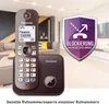 Panasonic KX-TG6811GA Schurlostelefon mocca braun Produktbild-Vorschau 6
