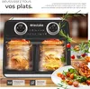 Friteuse à air chaud Samurai, 2 compartiments de cuisson, 7 Voir les images du produit 7