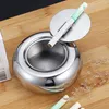 Innen- und Außenascher Edelstahl mit Deckelascher mit Produktbild-Vorschau 3