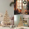Floranica sapin de Noël en bois naturel sapin 90x45 cm Voir les images du produit 5