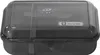 A dark gray lunchbox with a transparent lid, shown from a front-diagonal angle against a white background. Produktbild-Vorschau