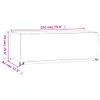 vidaXL Obal na záhradný nábytok 8 očiek 192x82x65 cm Náhľad obrázku produktu 10