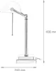 Bankerlampe Weiß Bronze E27 40 cm Glas Echt-Messing Produktbild-Vorschau 9