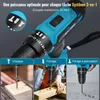 21V Akkuschrauber Set, Akku Bohrmaschine, Akku Produktbild-Vorschau 5