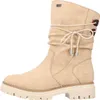 Rieker TEX Damen Stiefel gefüttert Beige Produktbild-Vorschau 4