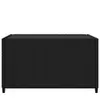vidaXL Garten-Couchtisch Quadratisch Schwarz 50x50x30 cm Produktbild-Vorschau 3