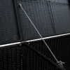 vidaXL Mülltonnenbox für 2 Tonnen Poly Rattan Schwarz Produktbild-Vorschau 10