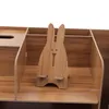 4 Schichten Schreibtisch Organizer Holz mit Schubladen Produktbild-Vorschau 10