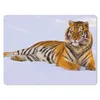 MuchoWow® Mauspad Mousepad Tiger - Schnee - Winter - Tiere Produktbild-Vorschau 1