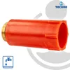 tecuro Baustopfen 1/2 Zoll mit Messing-Gewinde - Kunststoff Produktbild-Vorschau 3