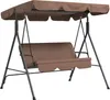 Outsunny Hollywoodschaukel 3-Sitzer Gartenschaukel mit Produktbild-Vorschau 1