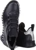 A pair of black Ecco sneakers shown from a slightly elevated diagonal angle against a white background. Podgląd zdjęcia produktu