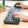 Perixx PERIBOARD-117, DE, przewodowy, duże litery blokowe, Podgląd zdjęcia produktu 4