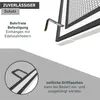Windhager vliegenhor voor ramen, BASIC, 100 x 120 cm, wit. Productafbeelding-voorbeeld 5